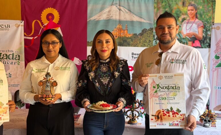 Presentan el Segundo Concurso de Chile en Nogada en Izúcar de Matamoros