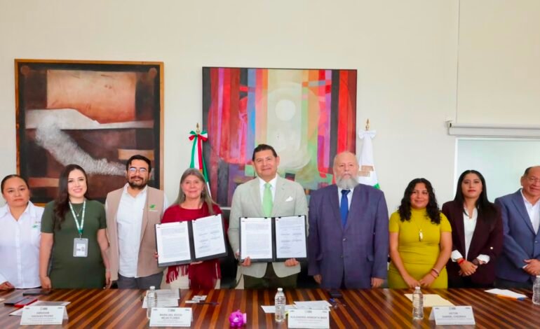 Gobierno de Puebla y FINABIEN firman convenio en beneficio de comunidad migrantes