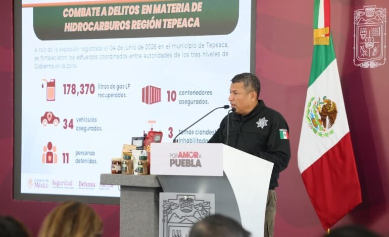 Bajan 20 delitos en Puebla: Reducción histórica en homicidios, feminicidios y extorsión