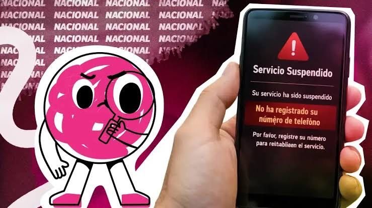 México inicia suspensión de líneas telefónicas no registradas