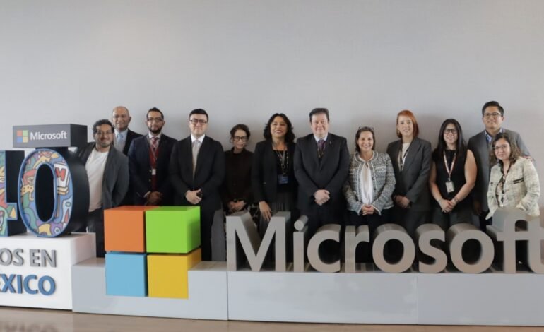 Microsoft y el Gobierno de Puebla establecen  alianza para impulsar la inteligencia artificial