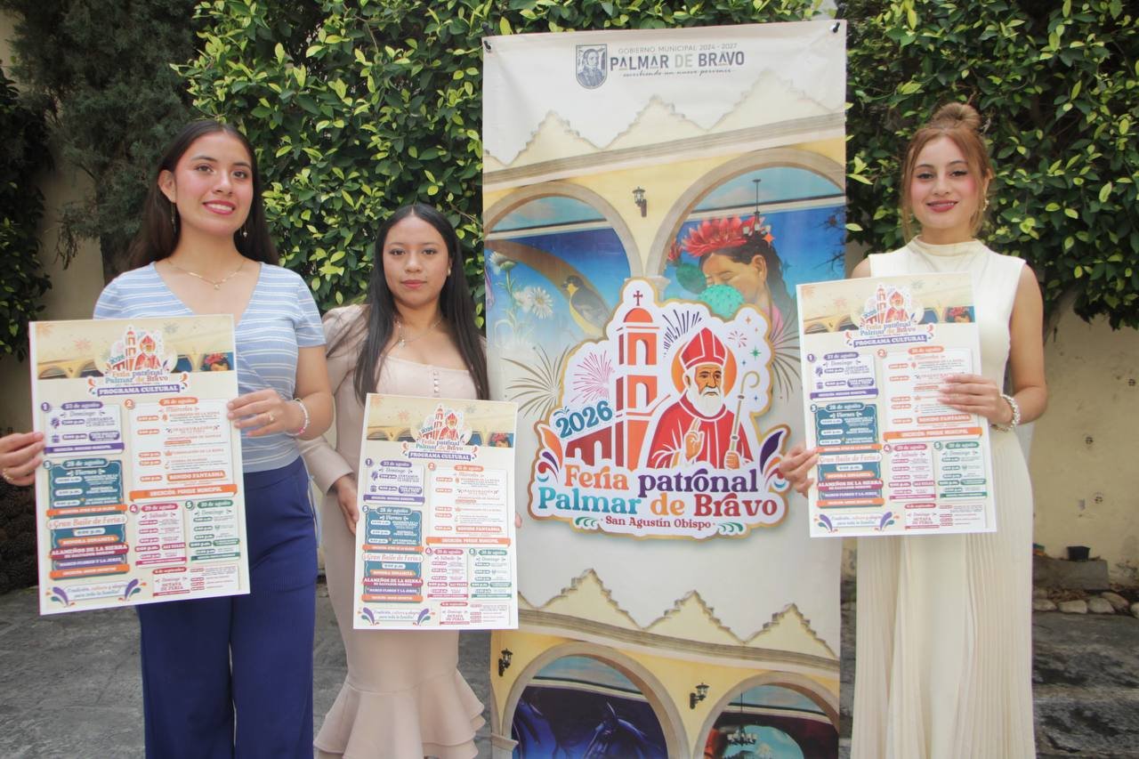 Palmar de Bravo anuncia la cartelera de la Feria Patronal 2026