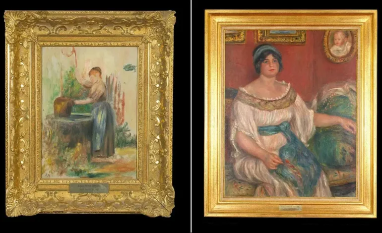 Roban dos obras de Renoir valoradas en 18 millones de euros en un museo de Francia