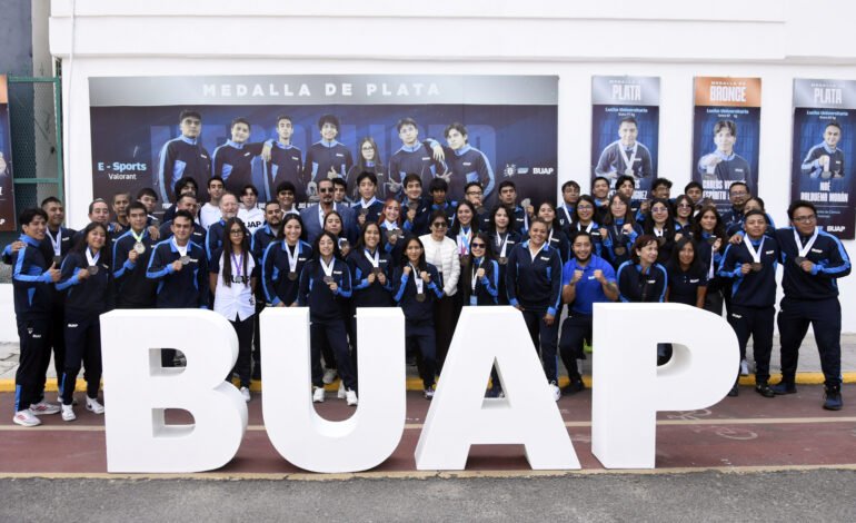 BUAP rinde homenaje a sus atletas con la nueva Avenida de Campeones