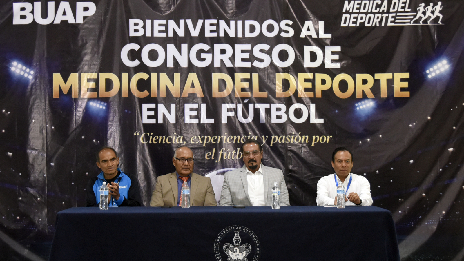 BUAP celebra el Primer Congreso Internacional de Medicina Deportiva Aplicada al Fútbol