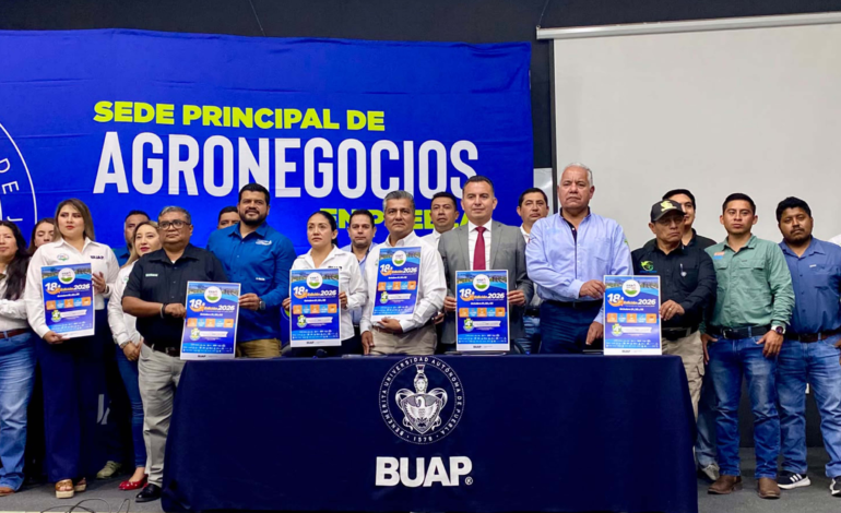 La BUAP presenta la 18 edición de la Expo Hortícola en Los Reyes de Juárez