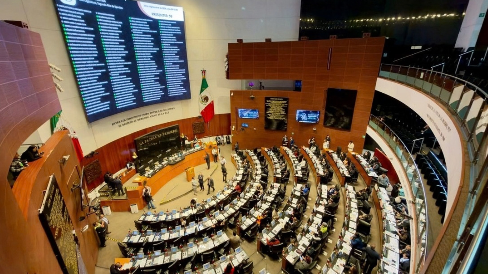 Senado aprueba reforma que limita la doble nacionalidad para candidatos