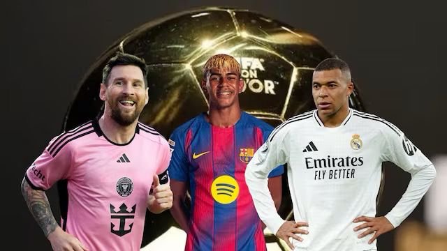 Messi, Mbappé y Lamine Yamal encabezan los nominados al Balón de Oro 2026