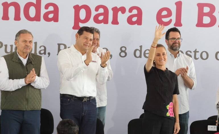 Claudia Sheinbaum cumple al mil por ciento con Puebla: Armenta Mier