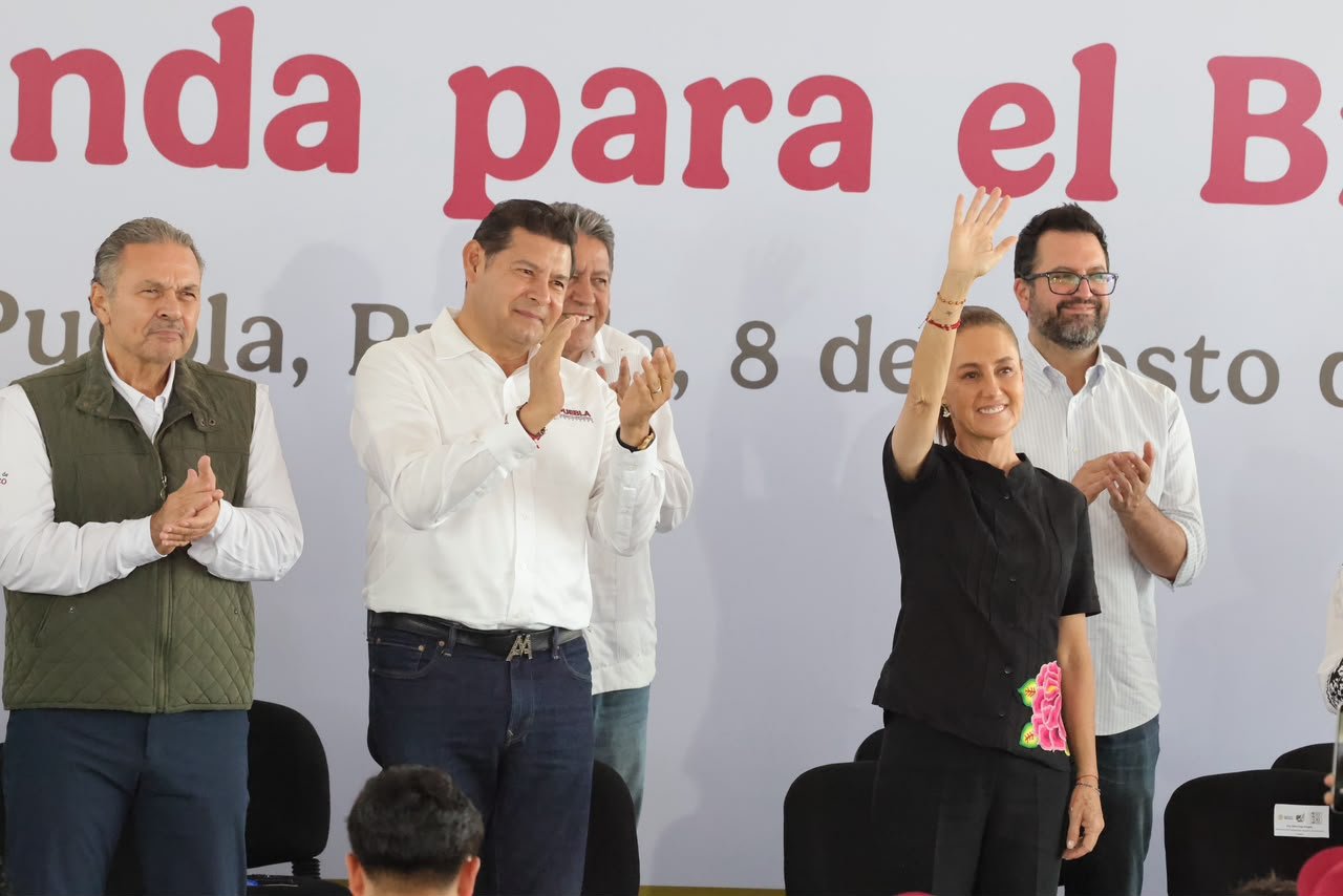 Claudia Sheinbaum cumple al mil por ciento con Puebla: Armenta Mier