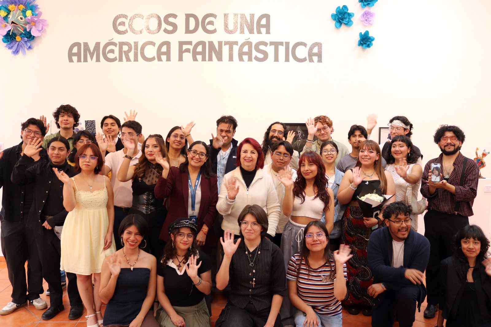 Alumnos de la Facultad de ARPA de la BUAP inauguran exposición artística en el Museo de la Memoria