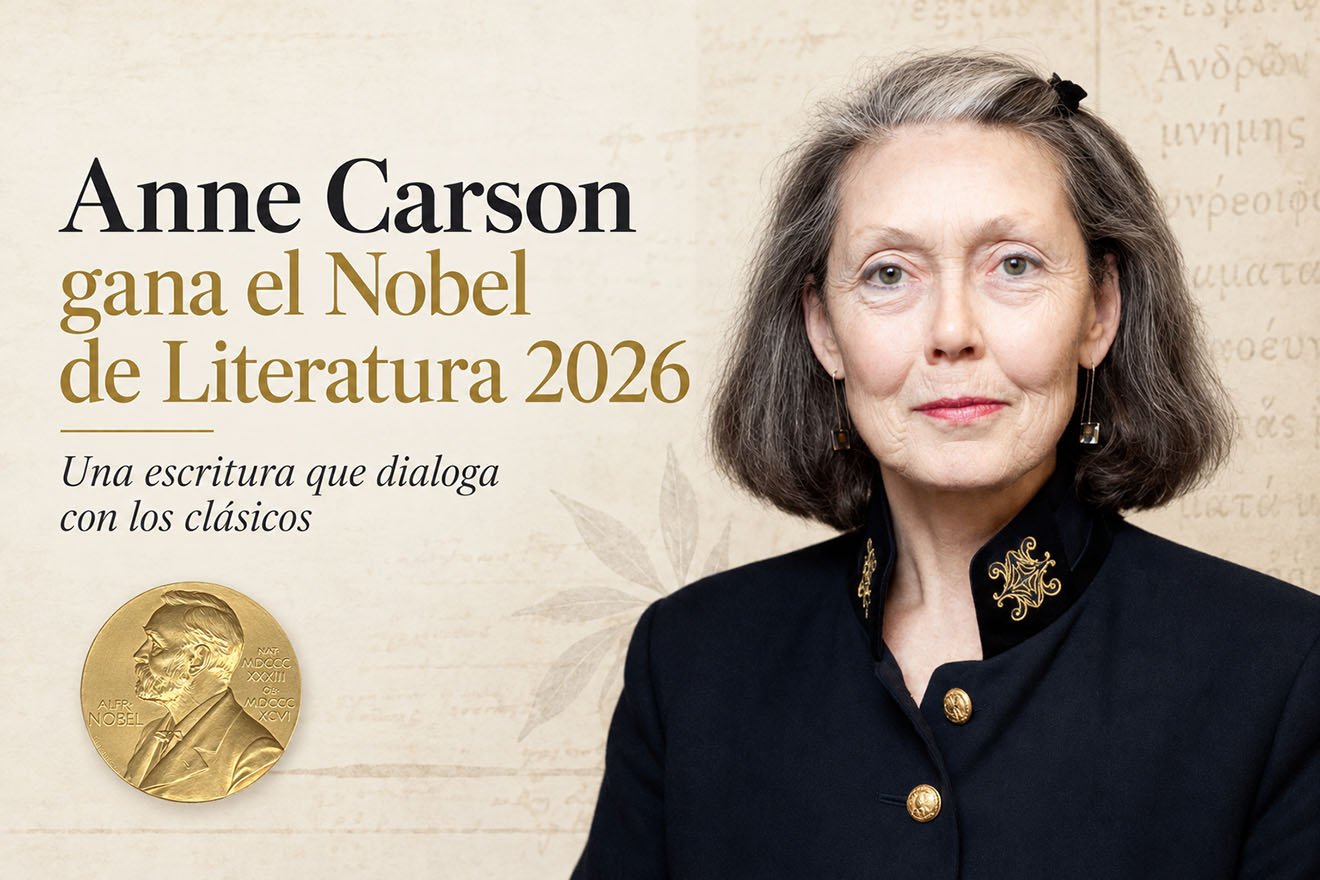 Anne Carson gana el Nobel de Literatura 2026