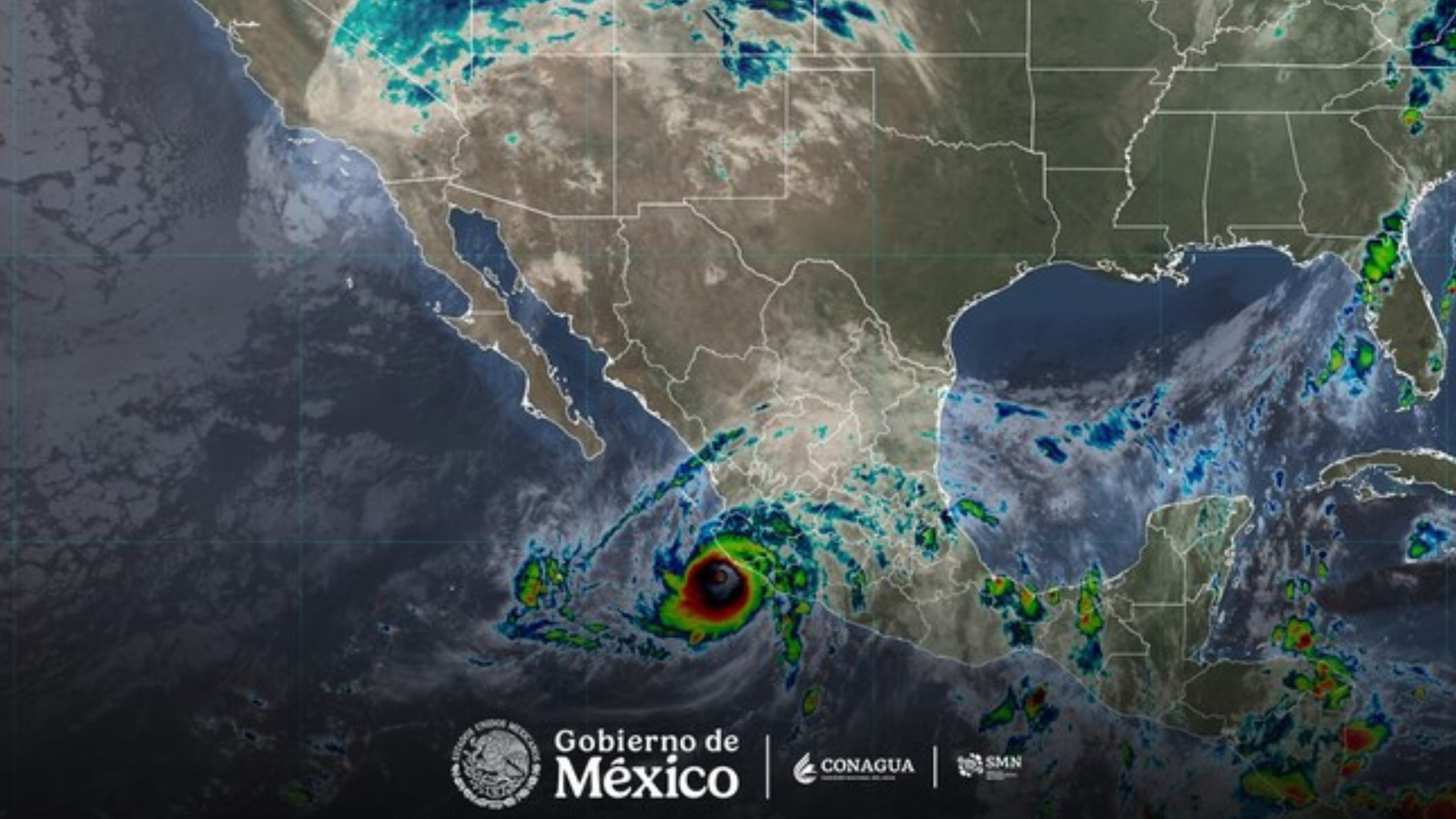 El huracán Simon alcanza la categoría 4 y amenaza las costas mexicanas