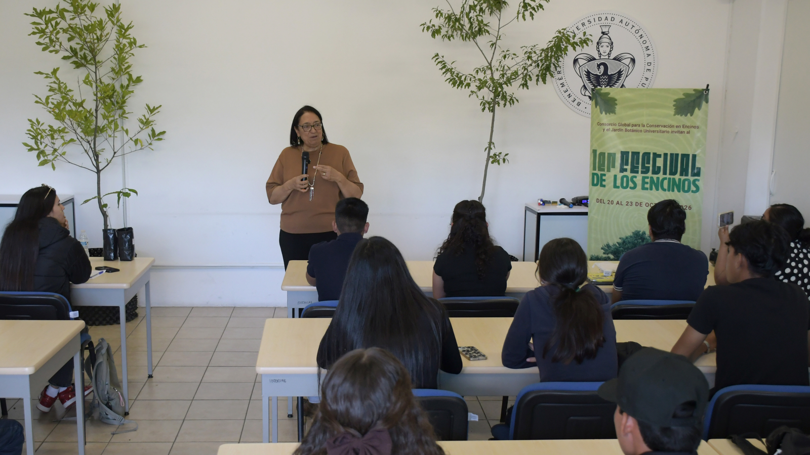 La BUAP y el Consorcio Global realizan el Primer Festival de los Encinos para promover su conservación