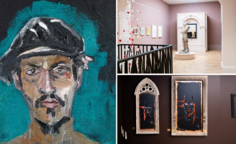 Johnny Depp inaugura en Londres su primera gran exposición de arte