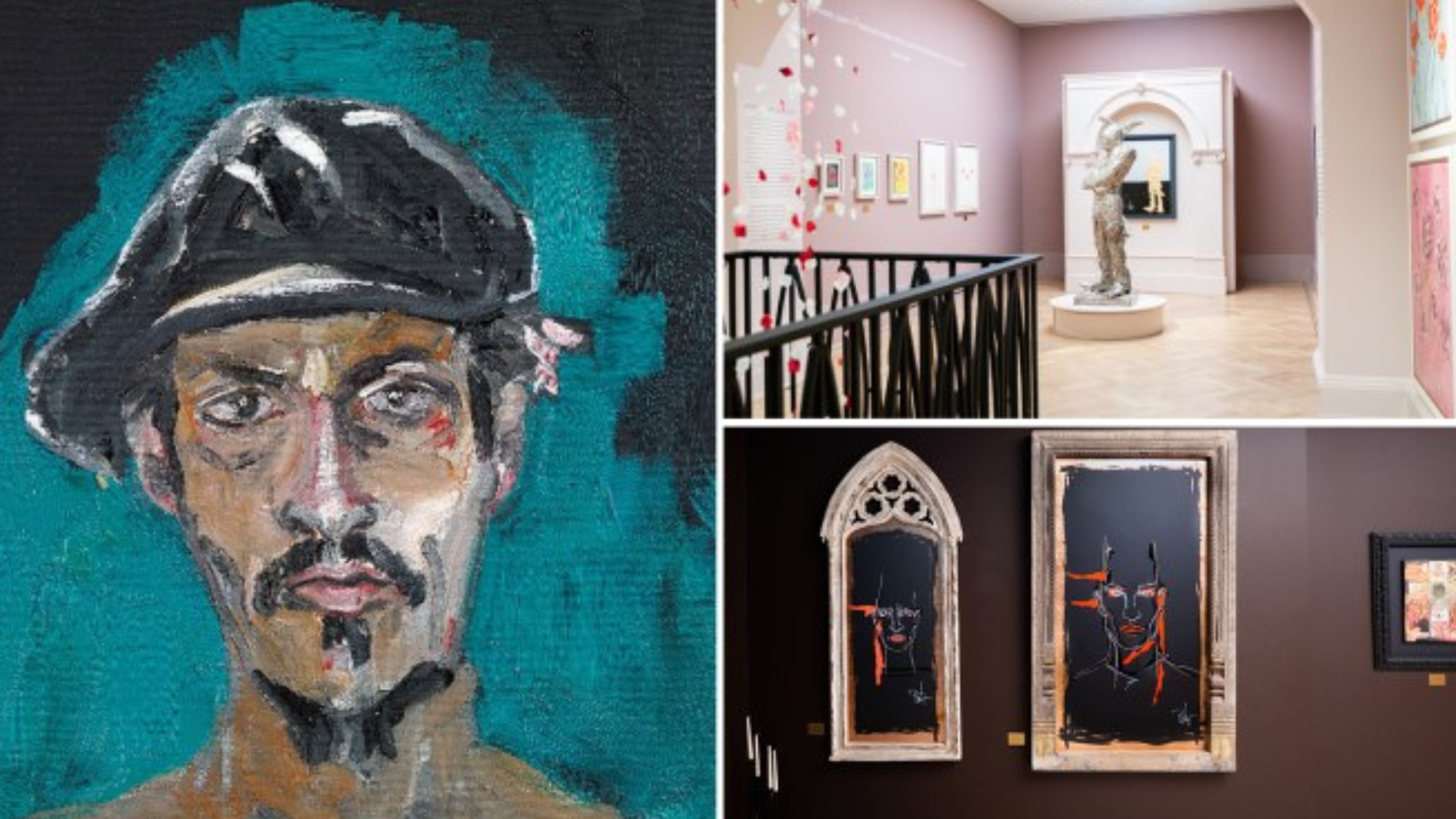 Johnny Depp inaugura en Londres su primera gran exposición de arte