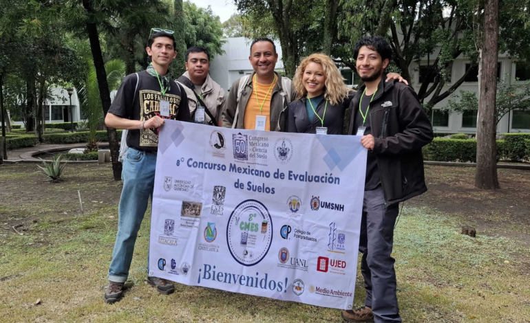 Jóvenes de todo el país compiten en el 50 Congreso Mexicano de la Ciencia del Suelo en la BUAP