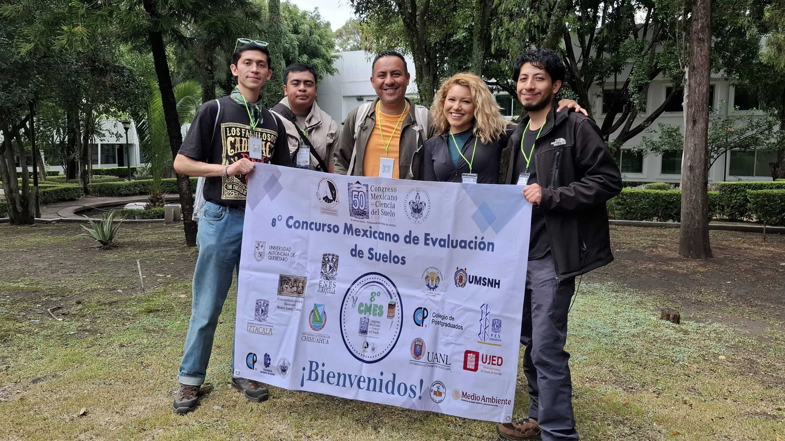 Jóvenes de todo el país compiten en el 50 Congreso Mexicano de la Ciencia del Suelo en la BUAP