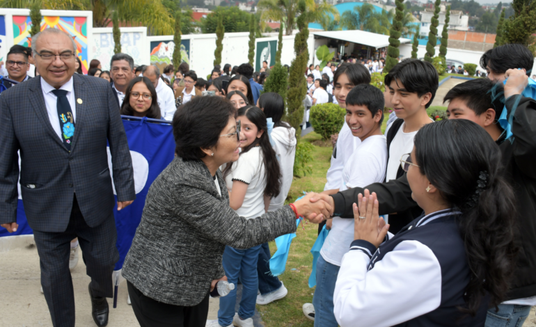Inaugura Rectora Lilia Cedillo edificio TEZ4 en Preparatoria BUAP de Teziutlán