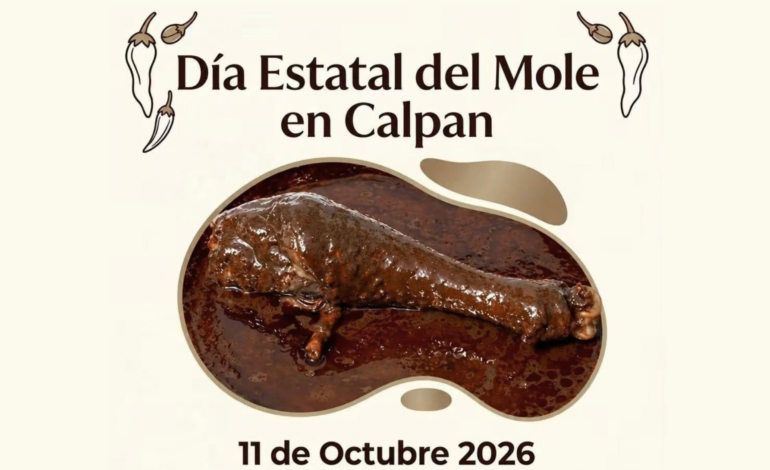 Calpan celebra el Día Estatal del Mole con sus moleras