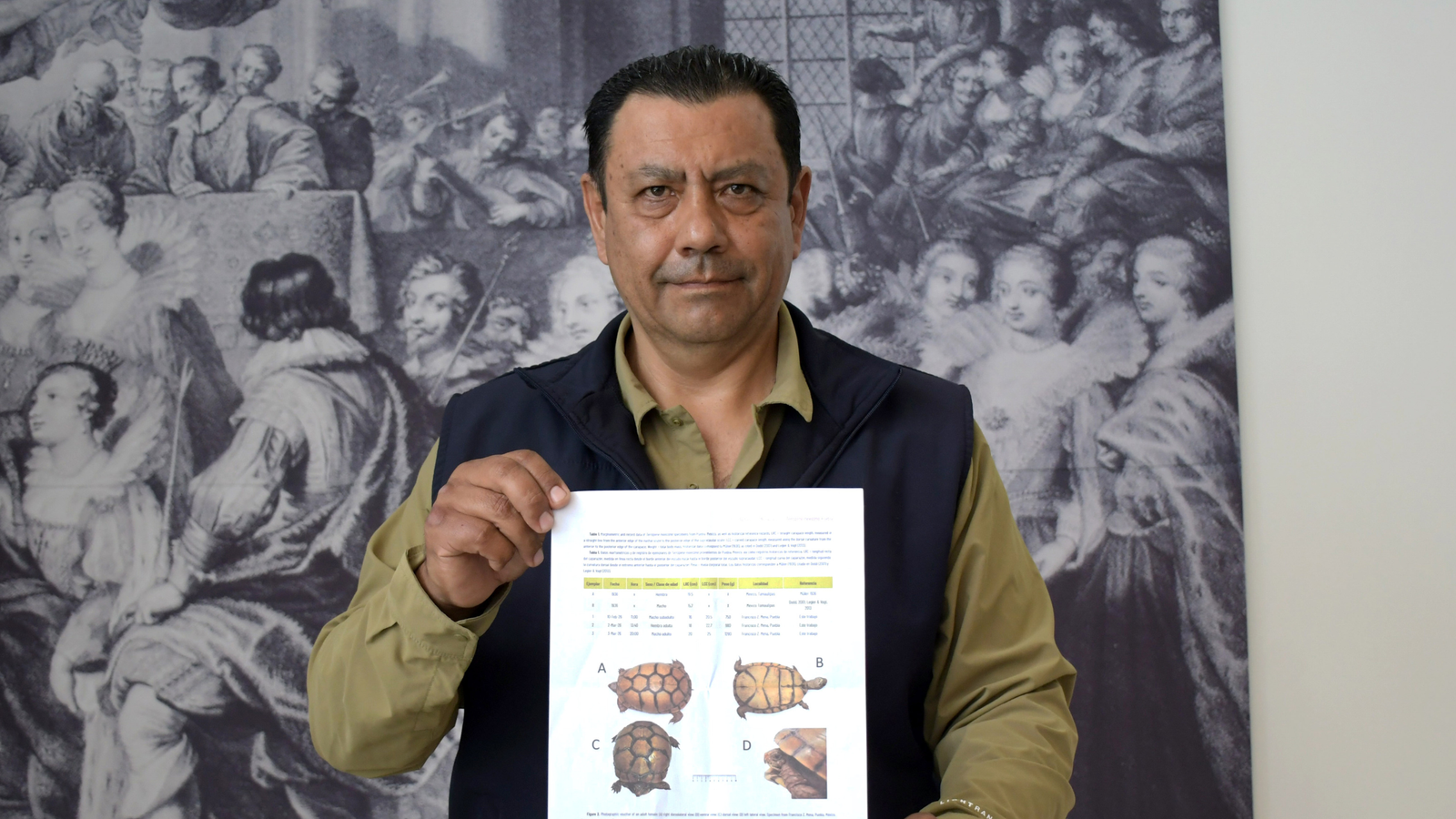 Investigadores de la BUAP registran por primera vez la tortuga de caja Terrapena mexicana en Puebla