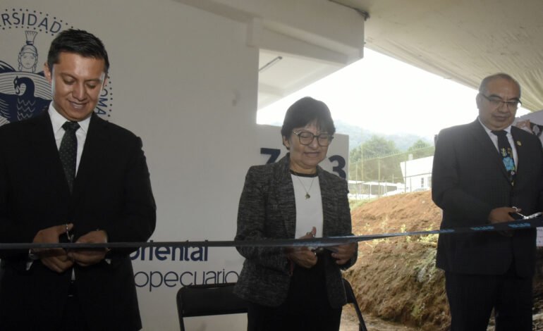 Inaugura Rectora Lilia Cedillo nuevo edificio en el Bachillerato Tecnológico Agropecuario BUAP de Zacapoaxtla