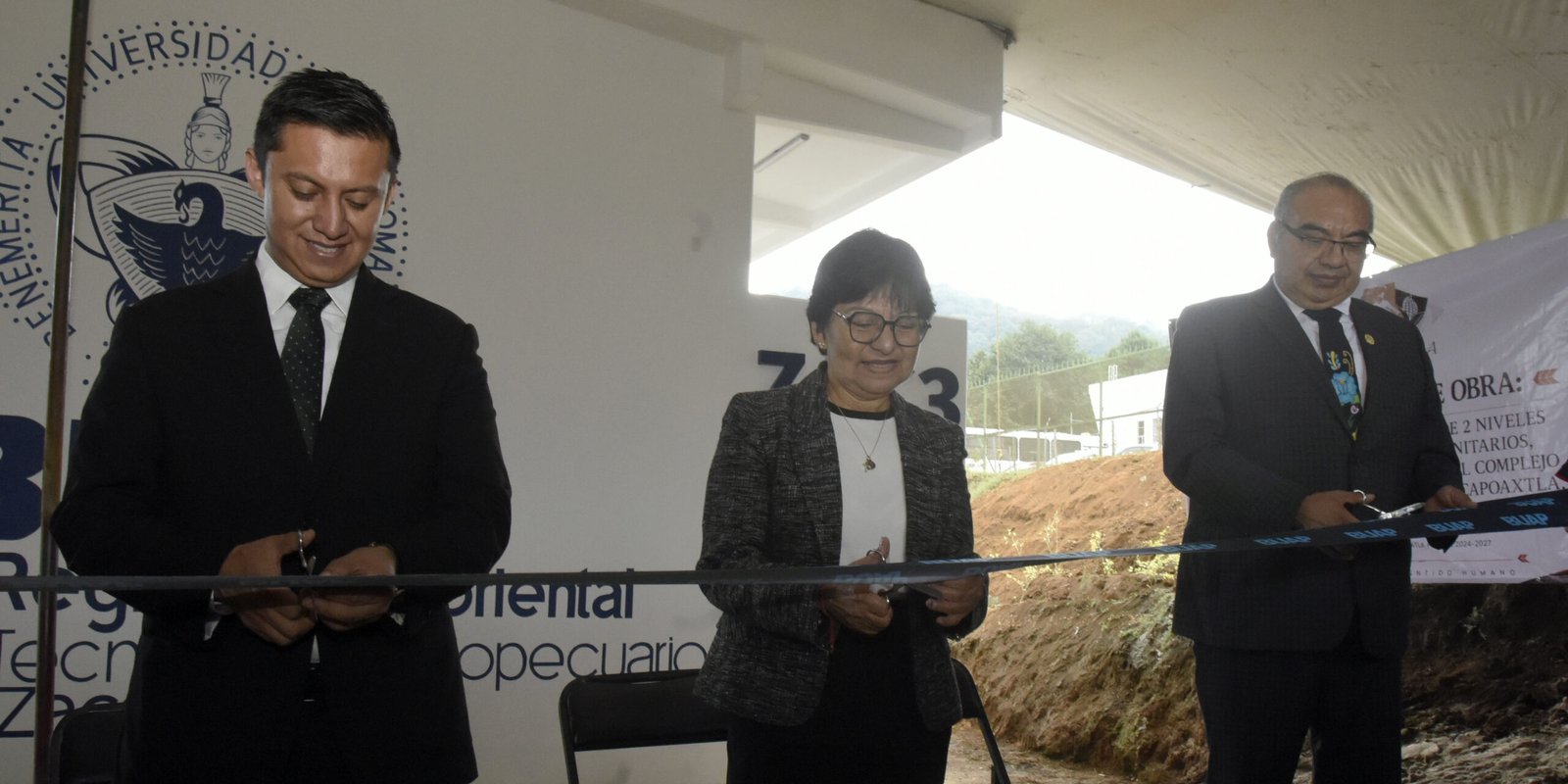 Inaugura Rectora Lilia Cedillo nuevo edificio en el Bachillerato Tecnológico Agropecuario de Zacapoaxtla