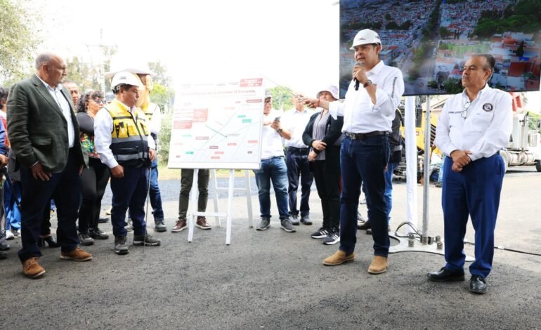 Puebla invertirá en la rehabilitación de 76 vialidades con el Programa de Infraestructura Vial 2026