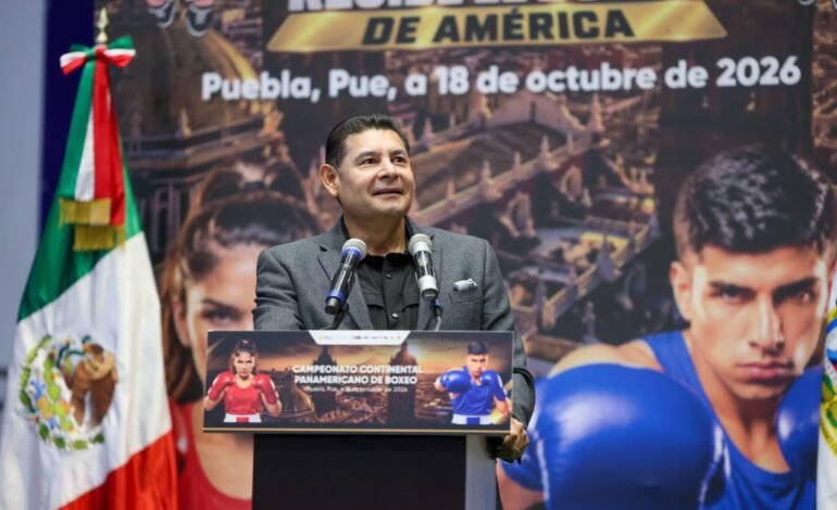 Gobernador Alejandro Armenta inaugura el Torneo Panamericano de Boxeo en Puebla