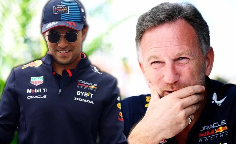 Christian Horner reconoce presiones para favorecer a Verstappen sobre Checo Pérez en Red Bull