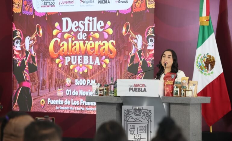 Puebla vive el Día de Muertos: Festival Cultural y Desfile de Calaveras 2026