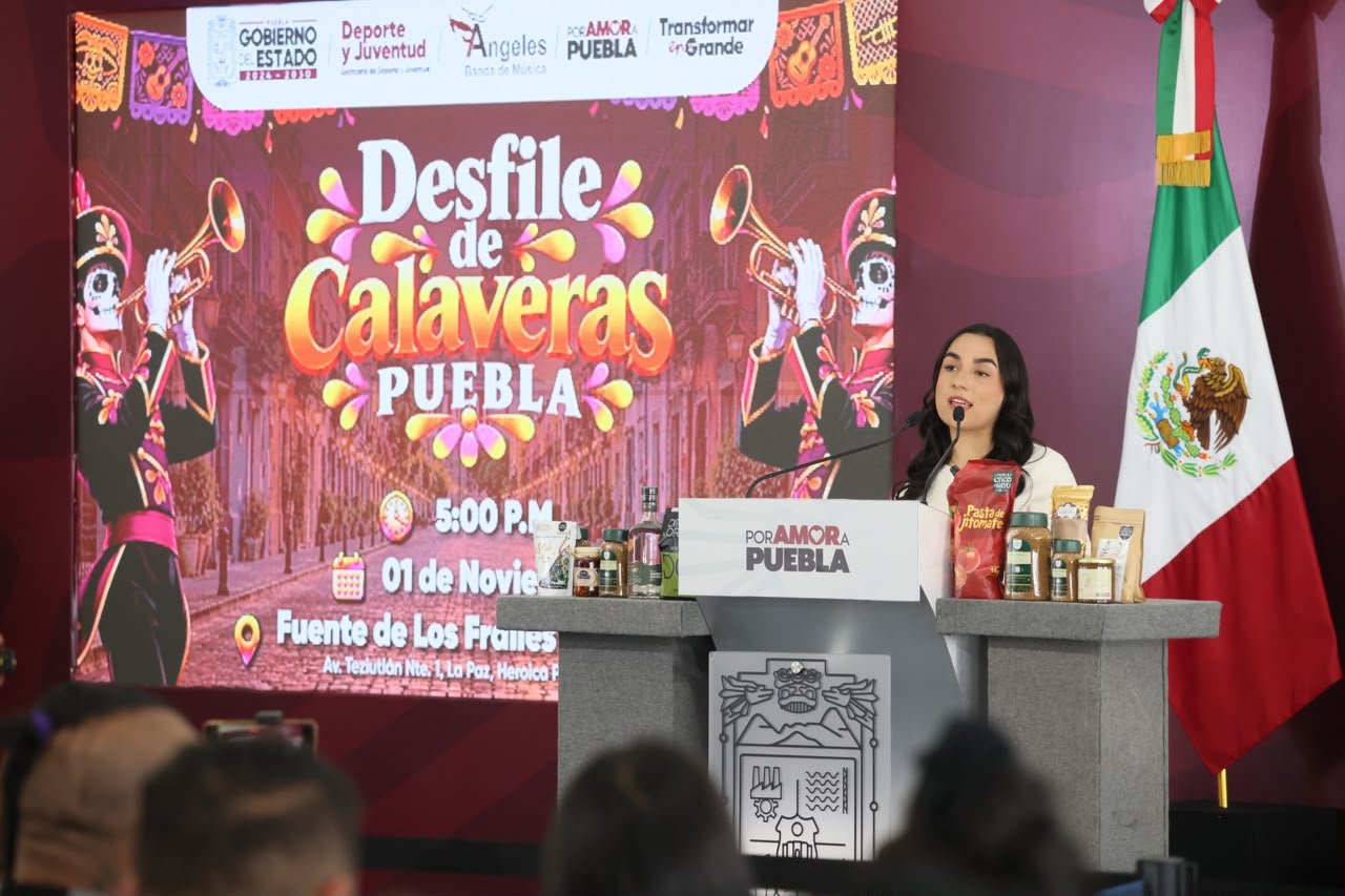 Puebla vive el Día de Muertos: Festival Cultural y Desfile de Calaveras 2026