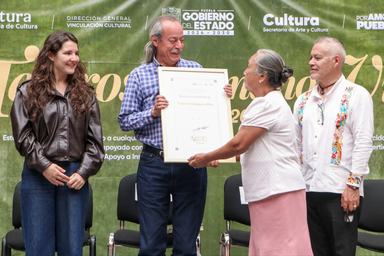 Secretaría de Cultura otorga nombramientos «Tesoros Humanos Vivos 2026» en Puebla