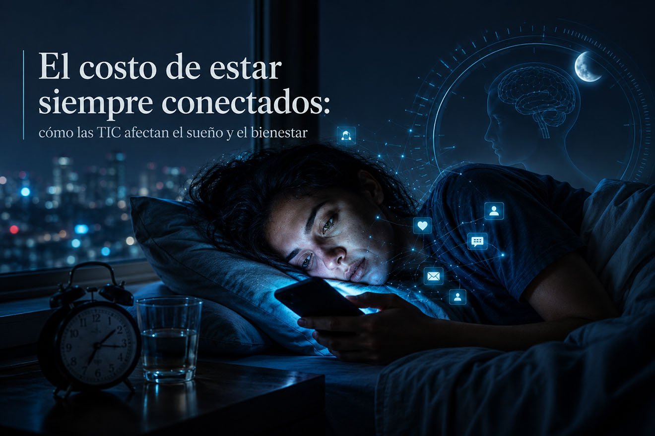 El costo de estar siempre conectados: cómo las TIC afectan el sueño y el bienestar